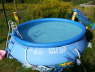 Pool  FeWo im Sommer